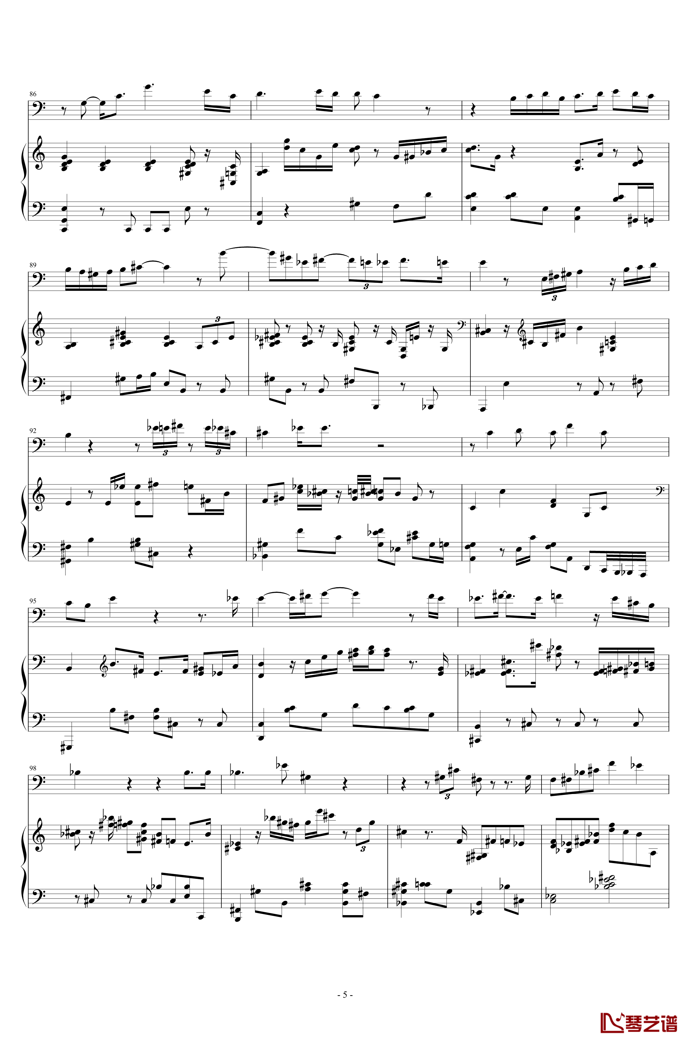 Songs and Lullabies钢琴谱-Fred Hersch5