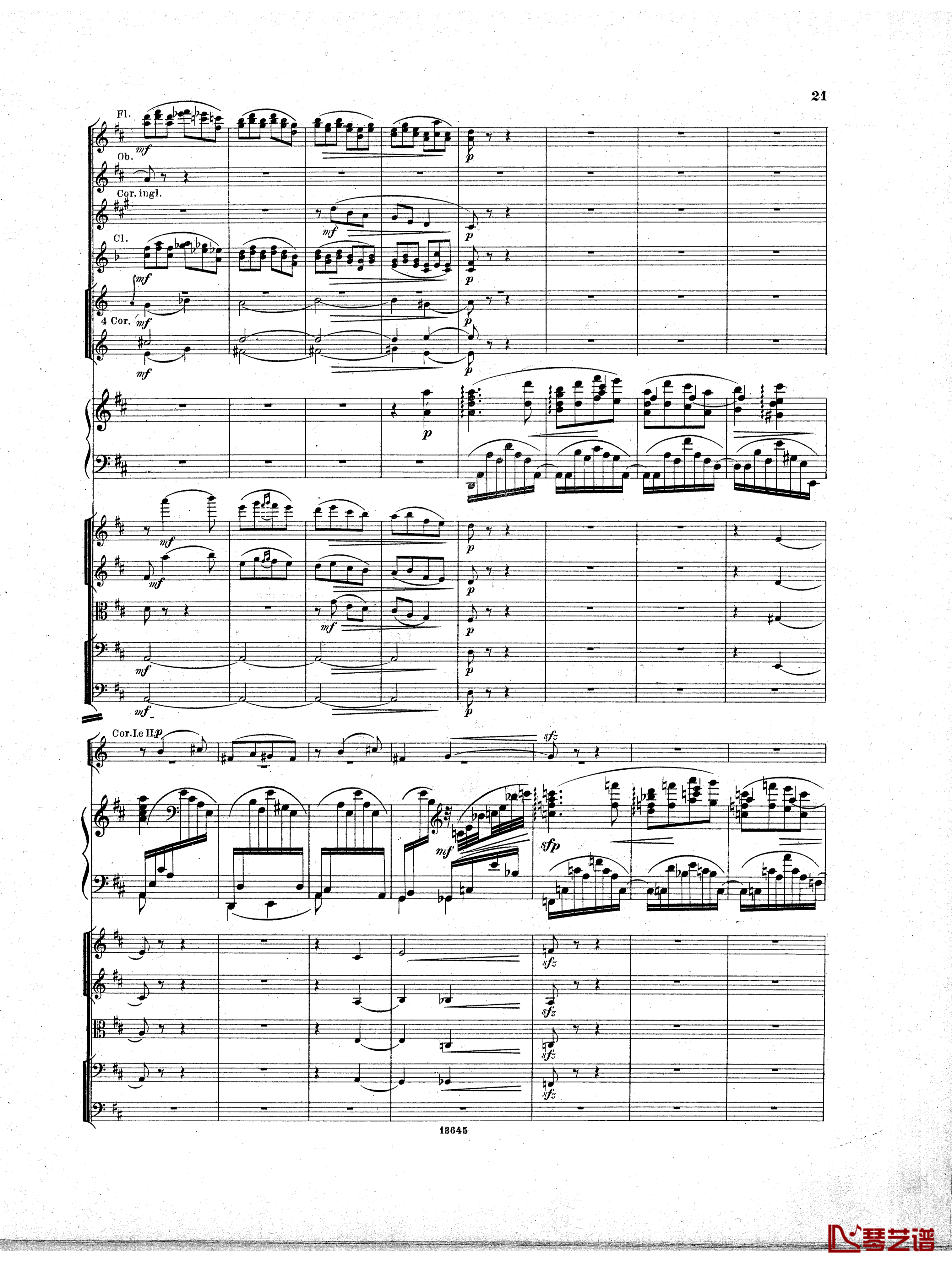 Lyapunov 降E小调第一钢琴协奏曲 Op.4钢琴谱-Lyapunov20