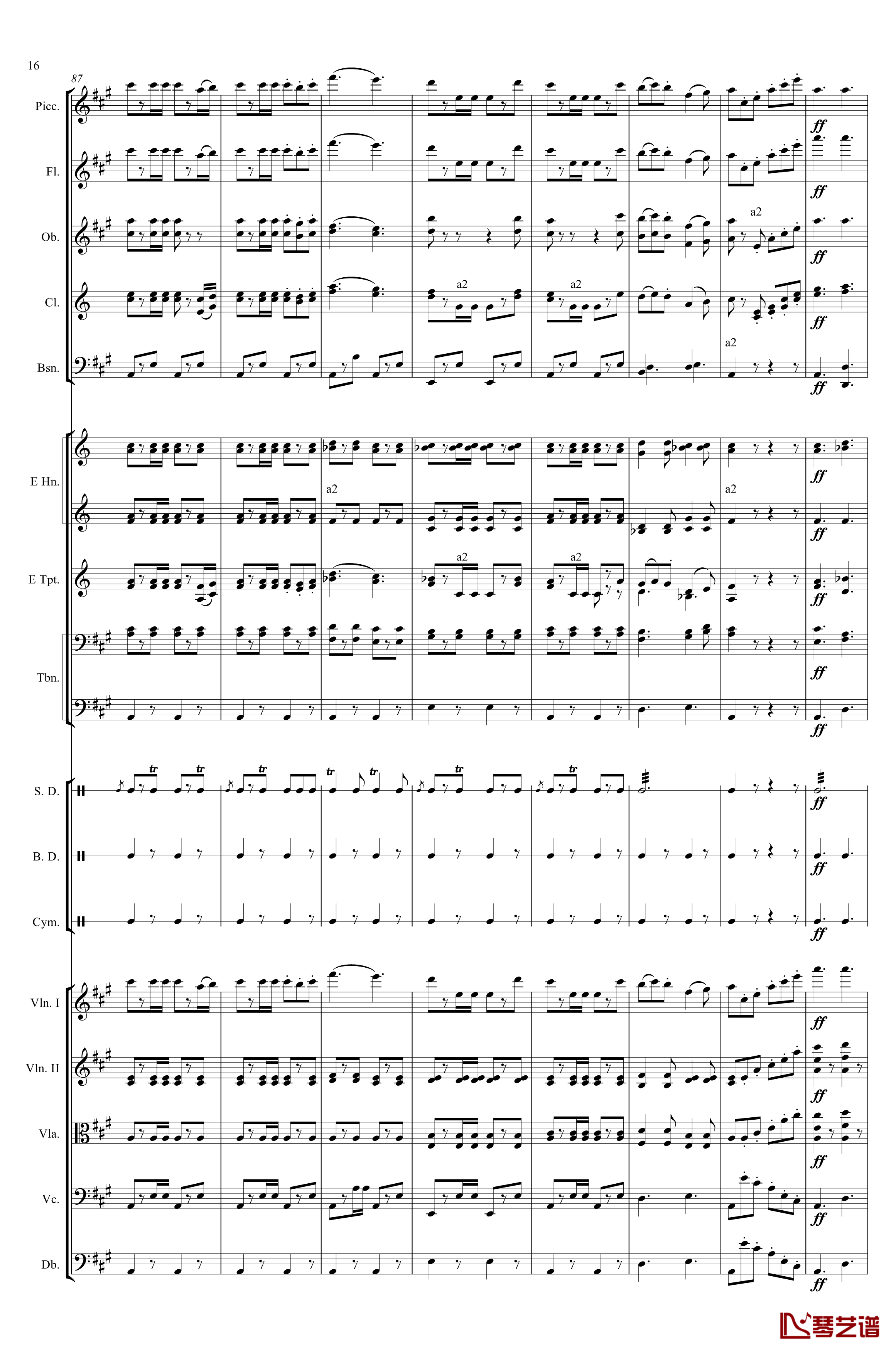 轻骑兵序曲钢琴谱-Franz von Suppe16