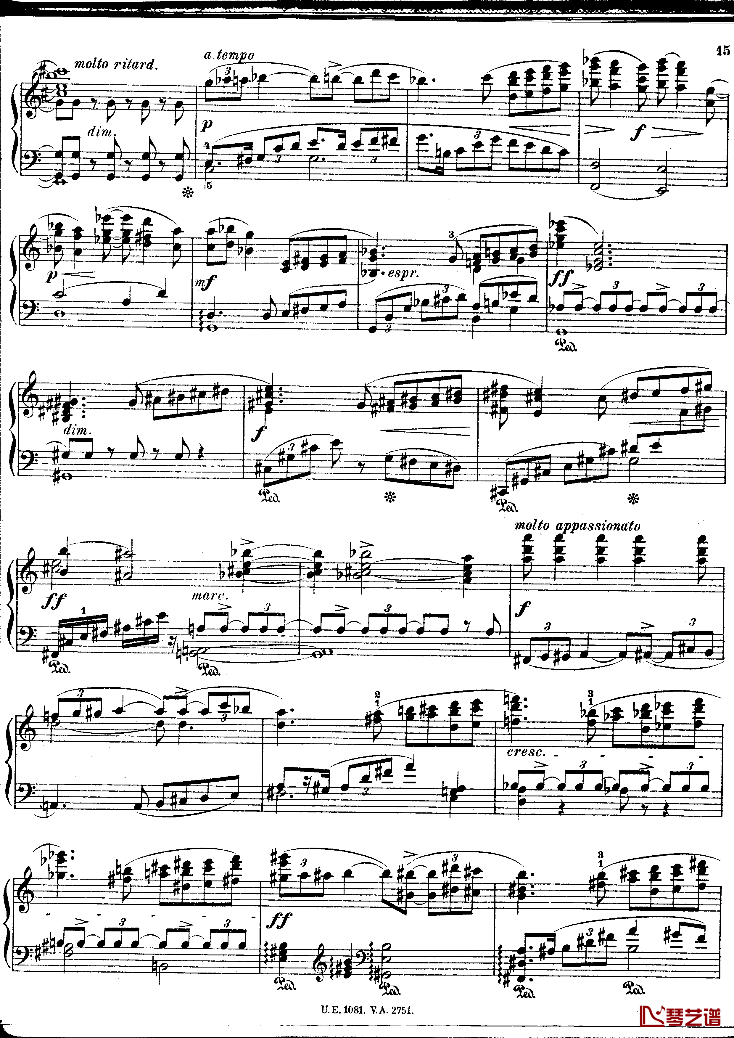 死与净化  Op.24钢琴谱-施特劳斯13