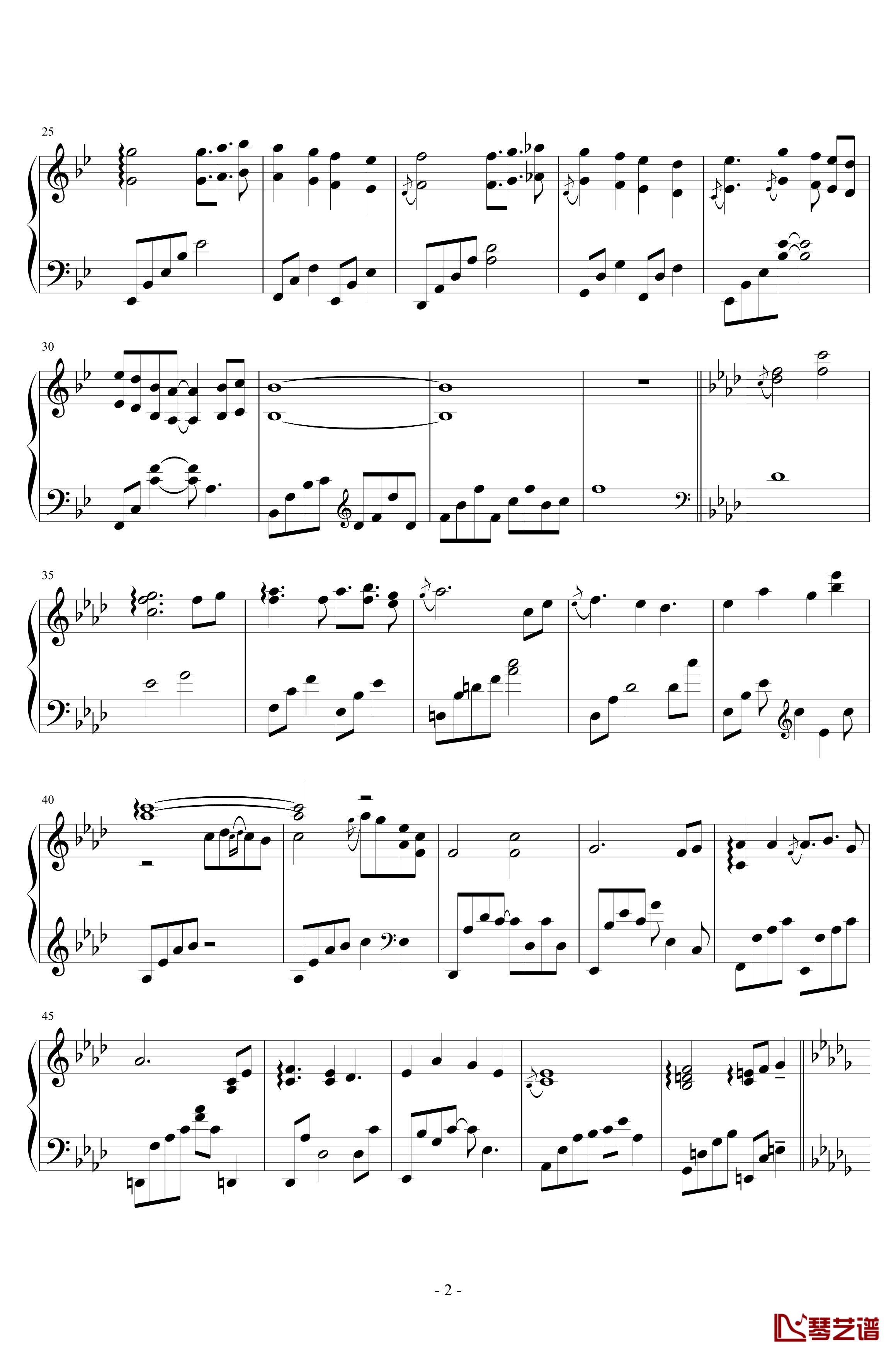 Popular Piano Arrangement钢琴谱-ラストリモート-ハルトマンの妖怪少女-东方-SOUND HOLIC2