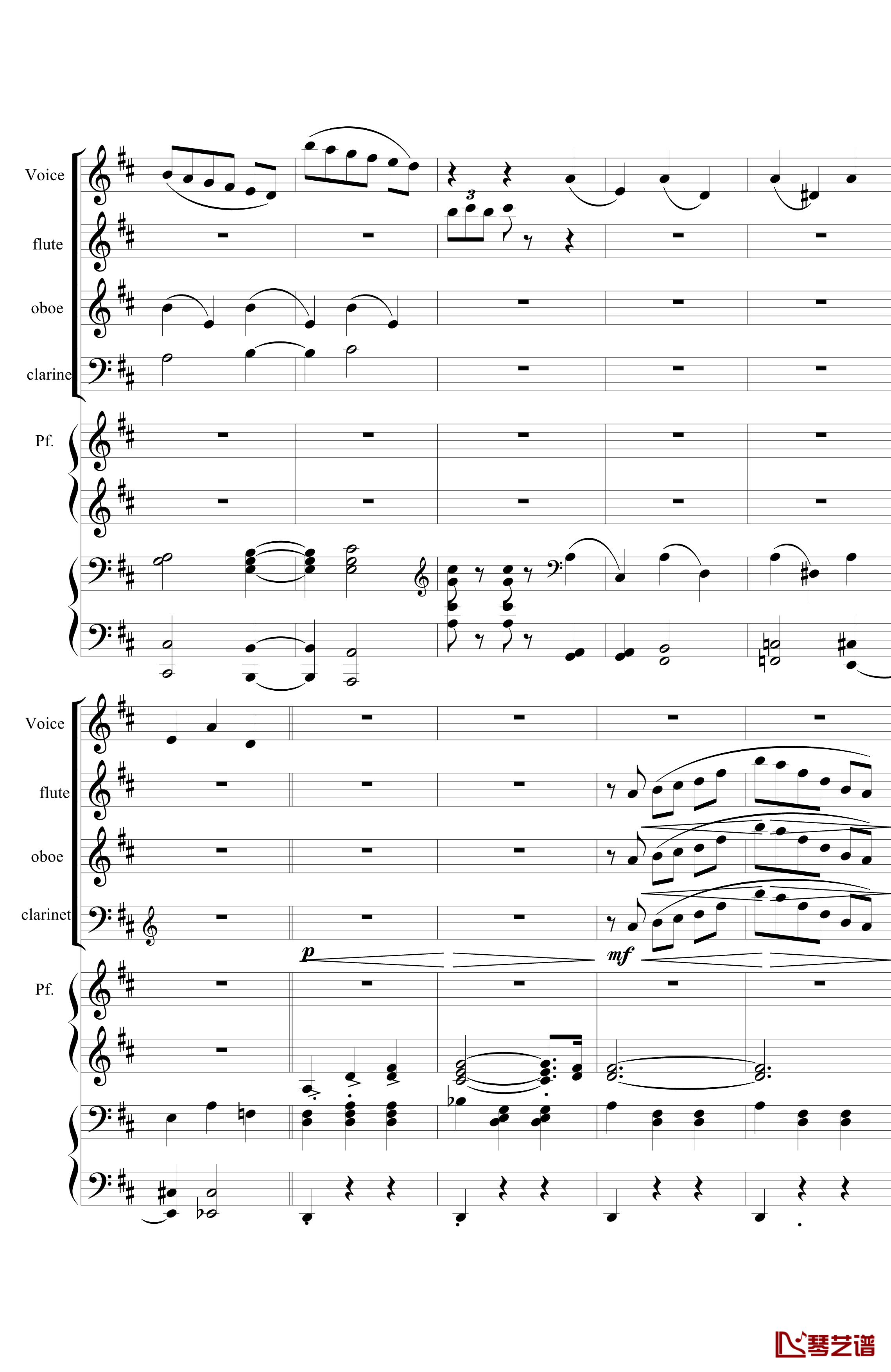 花之圆舞曲钢琴谱-室内乐-柴科夫斯基-Peter Ilyich Tchaikovsky17