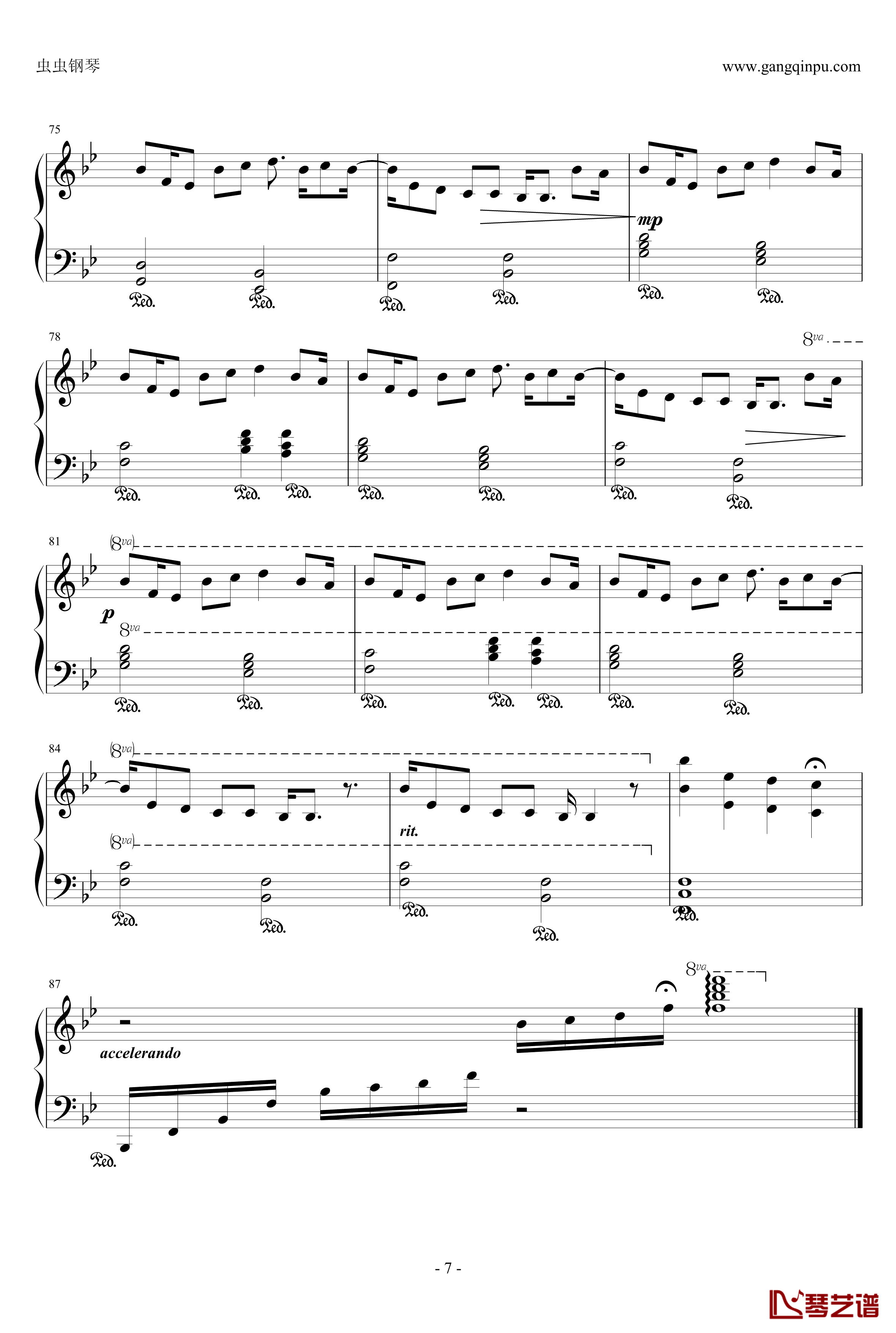 一番の宝物钢琴谱-original ver-麻枝准7