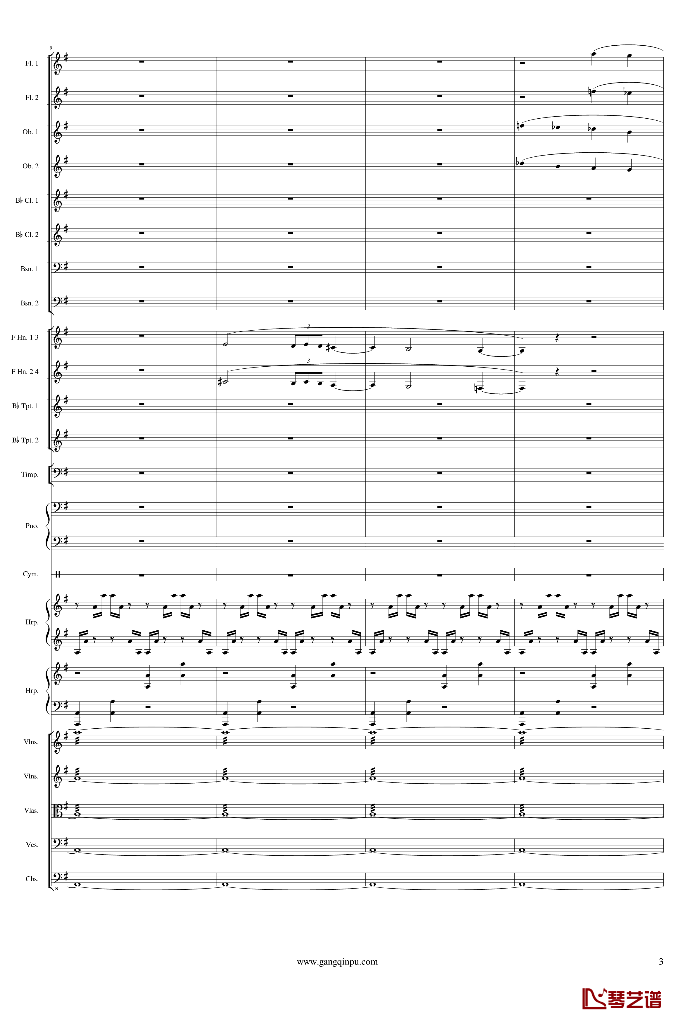 Symphonic Poem No.3, Op.91 Part 2钢琴谱-一个球3