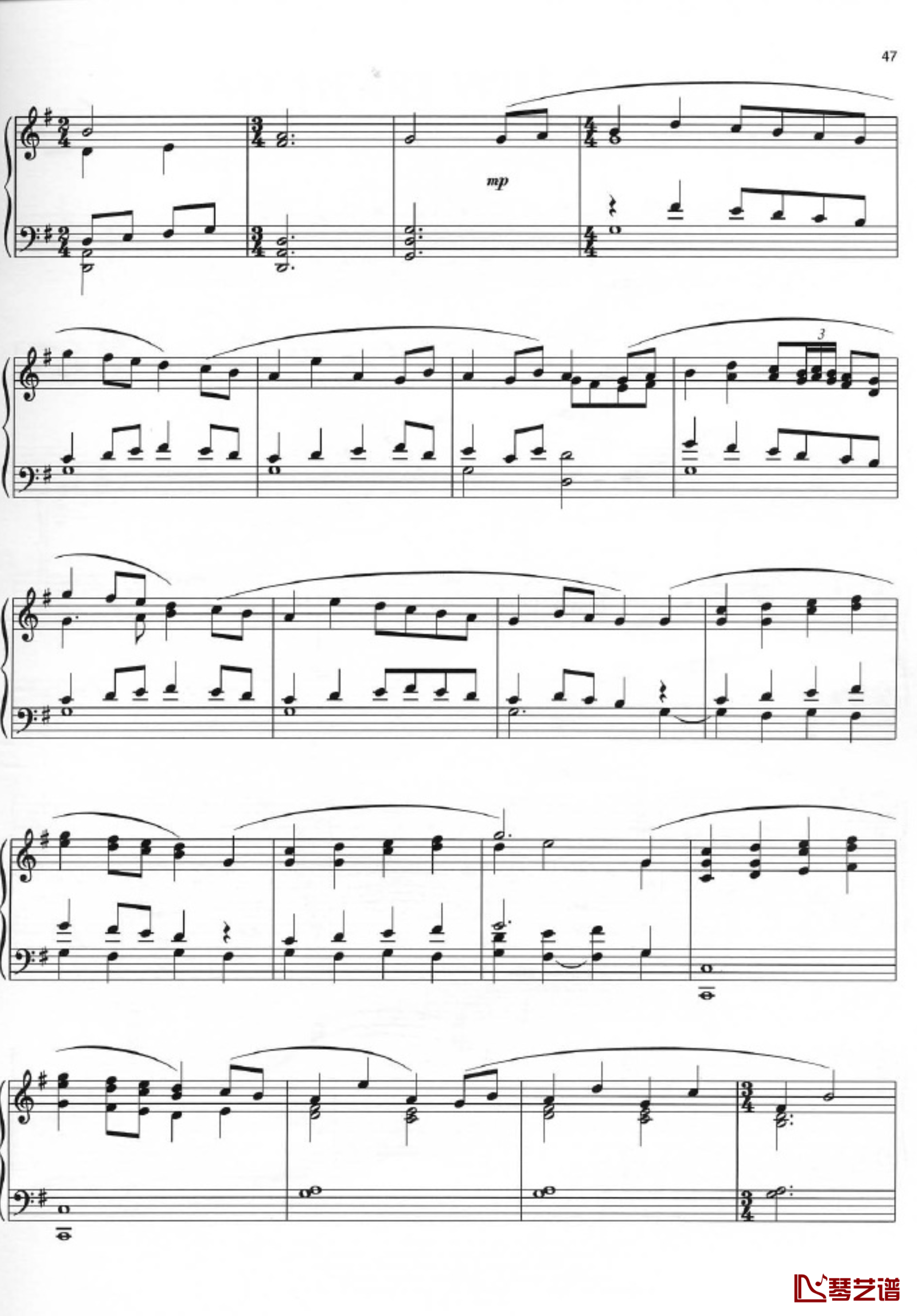 hymn to the sea钢琴谱-詹姆斯霍纳4