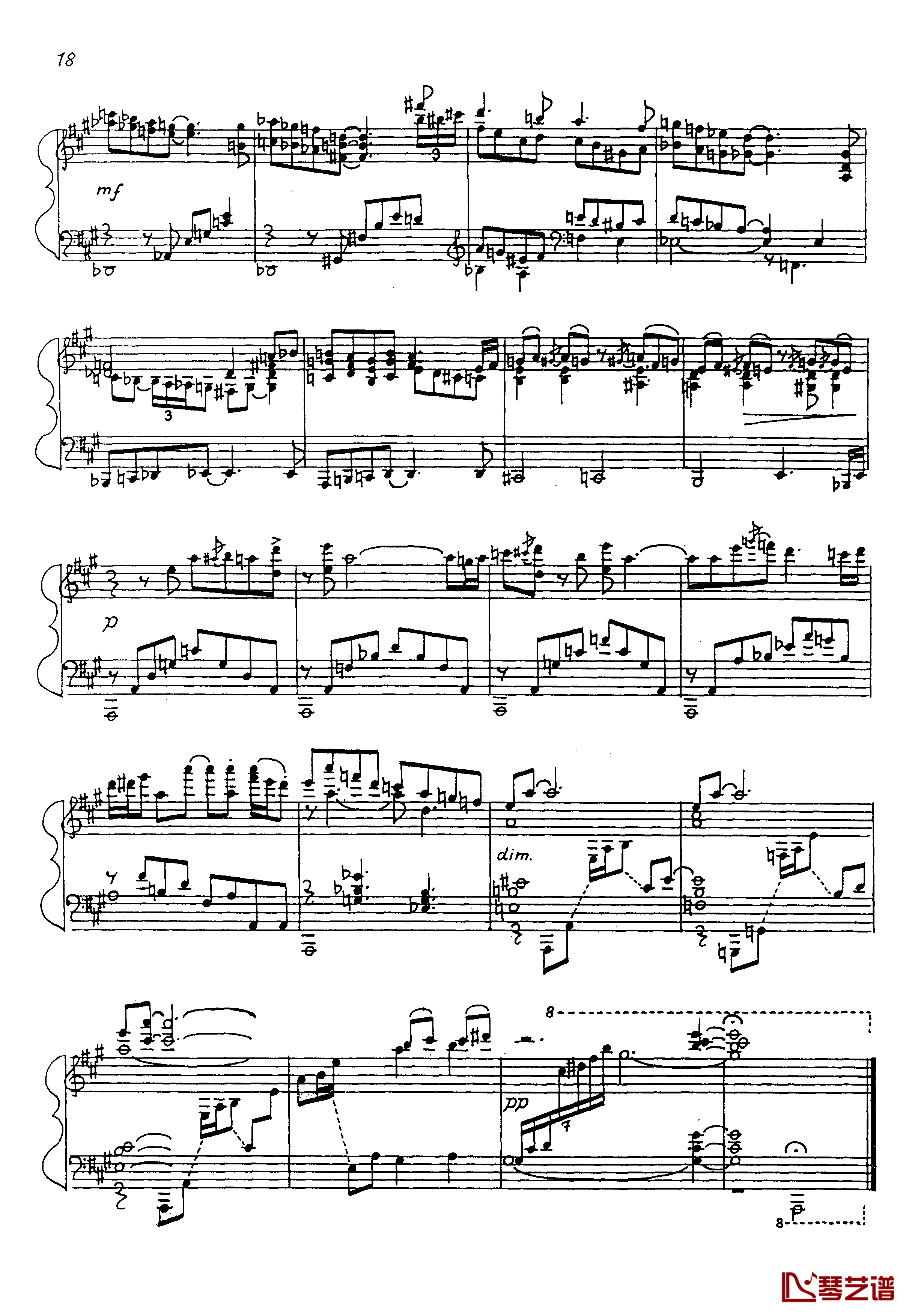 Nikolai Kapustin钢琴谱-尼古拉·凯帕斯汀20