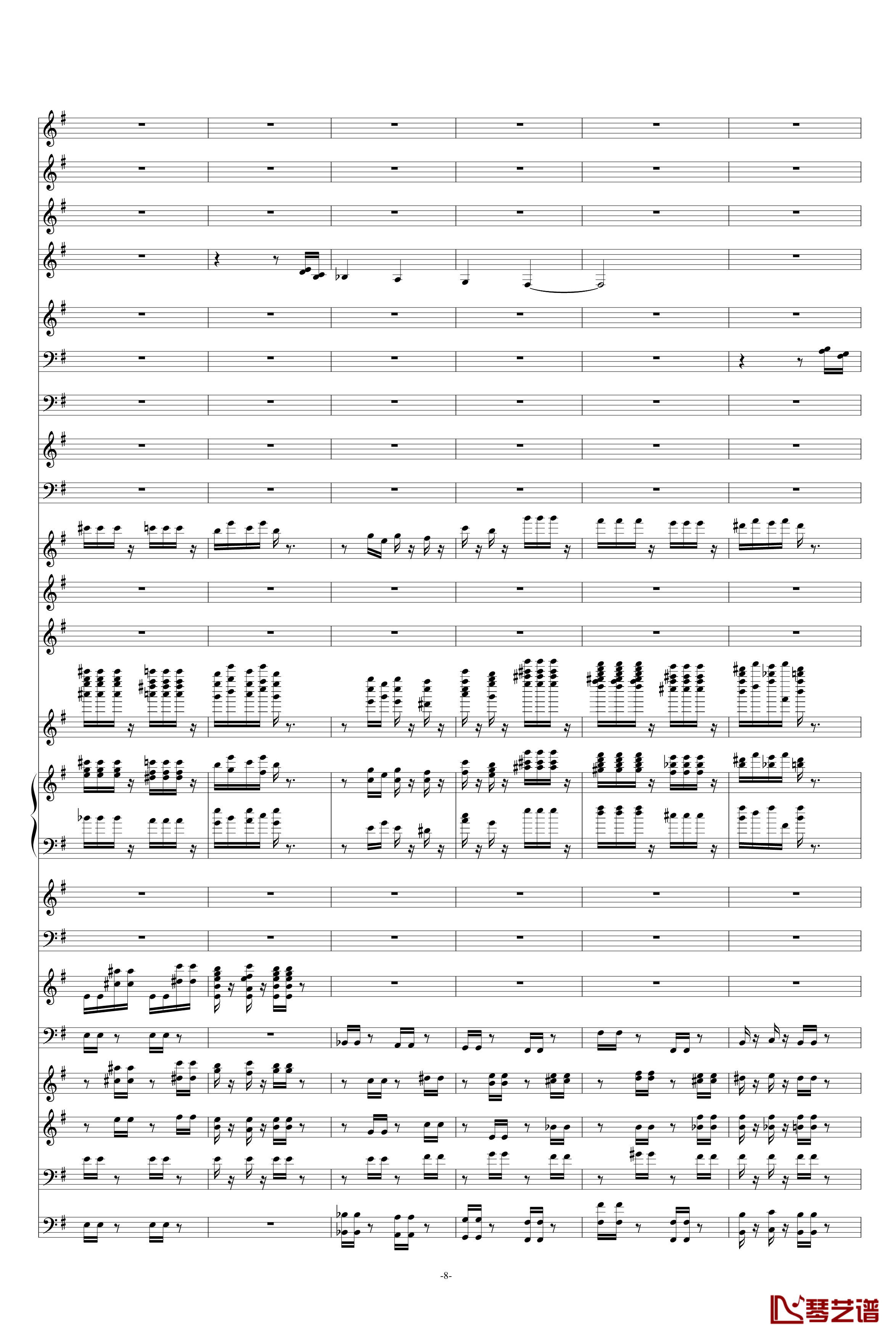 糖果仙子舞曲钢琴谱-柴科夫斯基-Peter Ilyich Tchaikovsky8