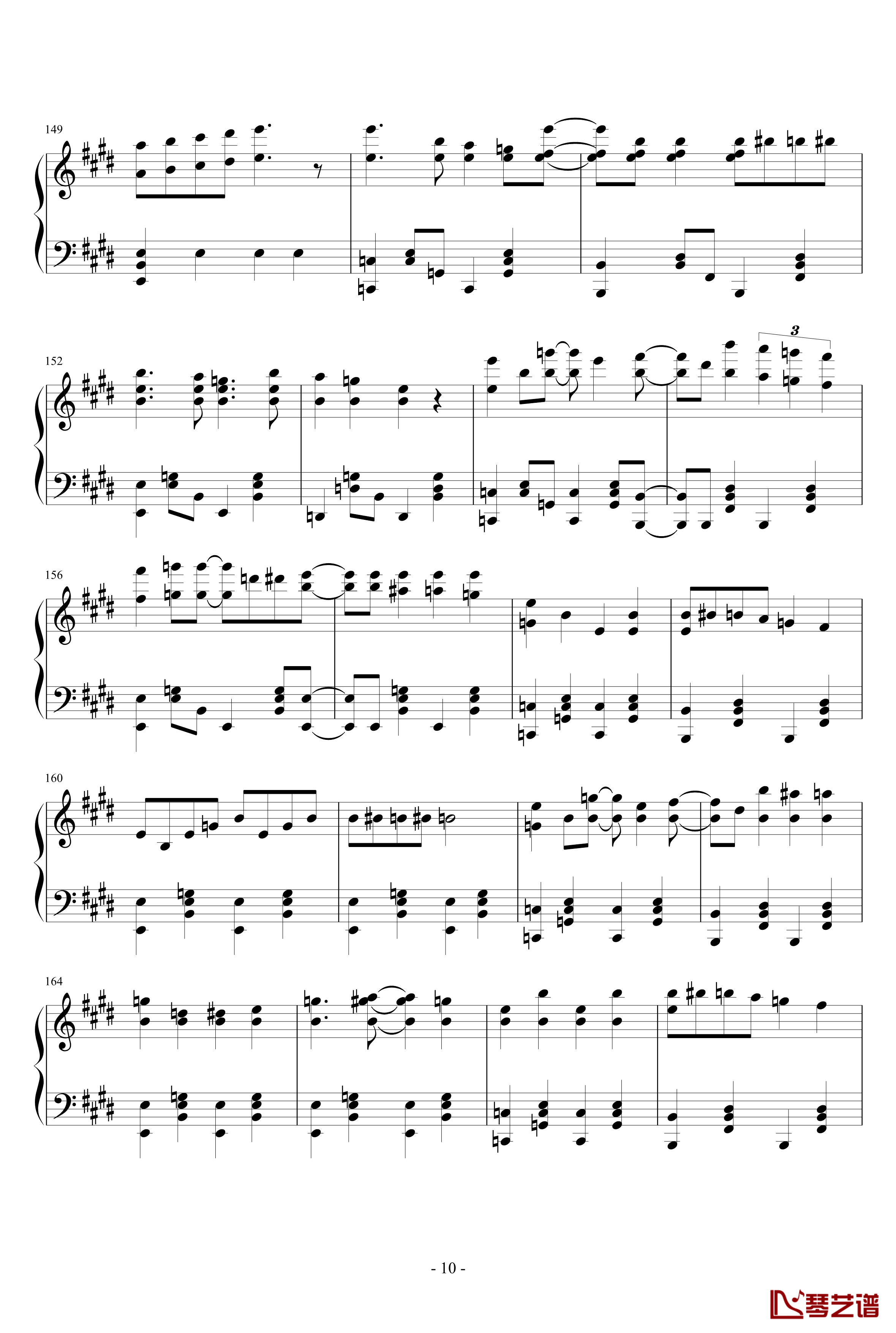 マトリョシカ钢琴谱-触手猴版10
