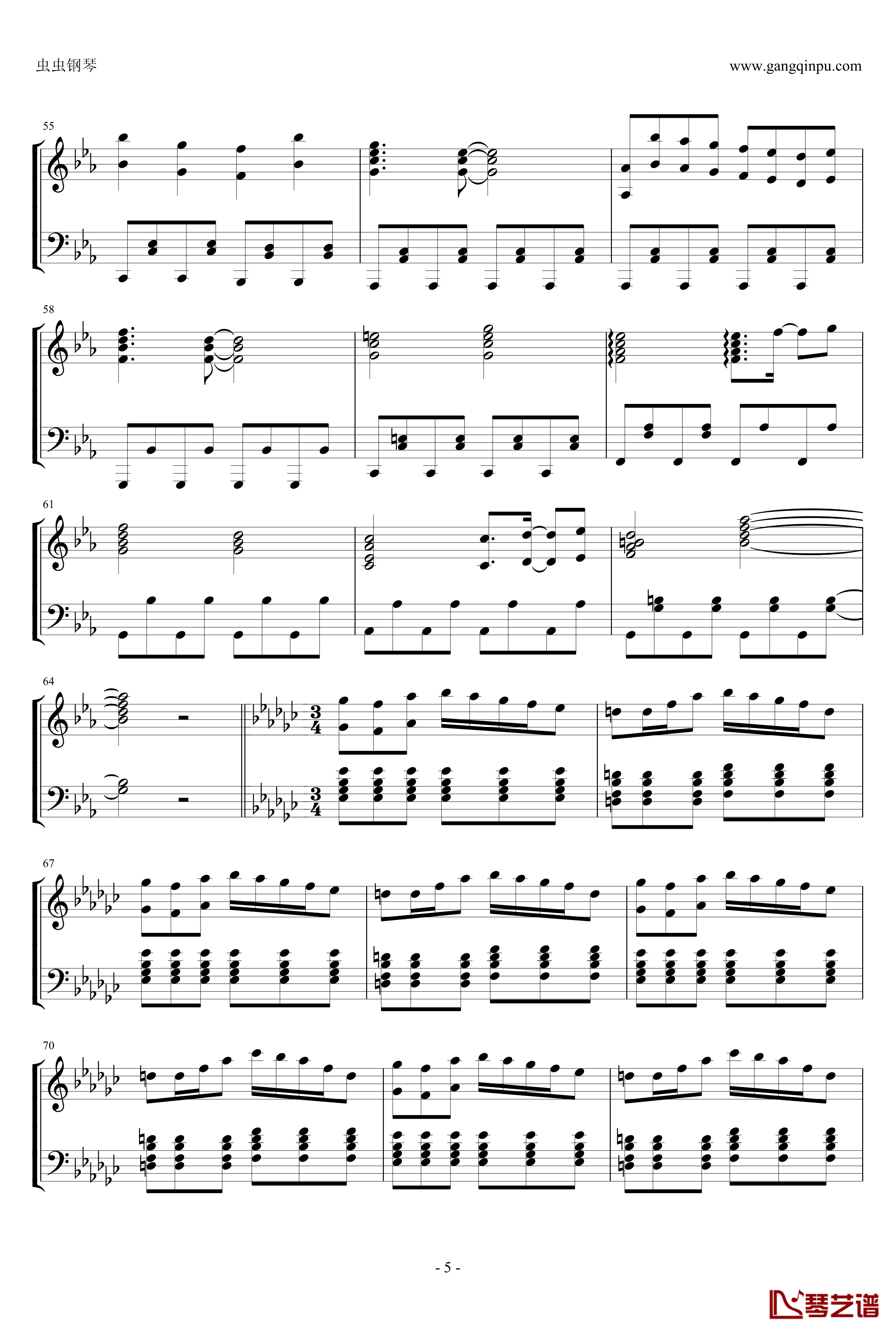 MENDES钢琴谱-触手猴-beatmaniaIIDX5
