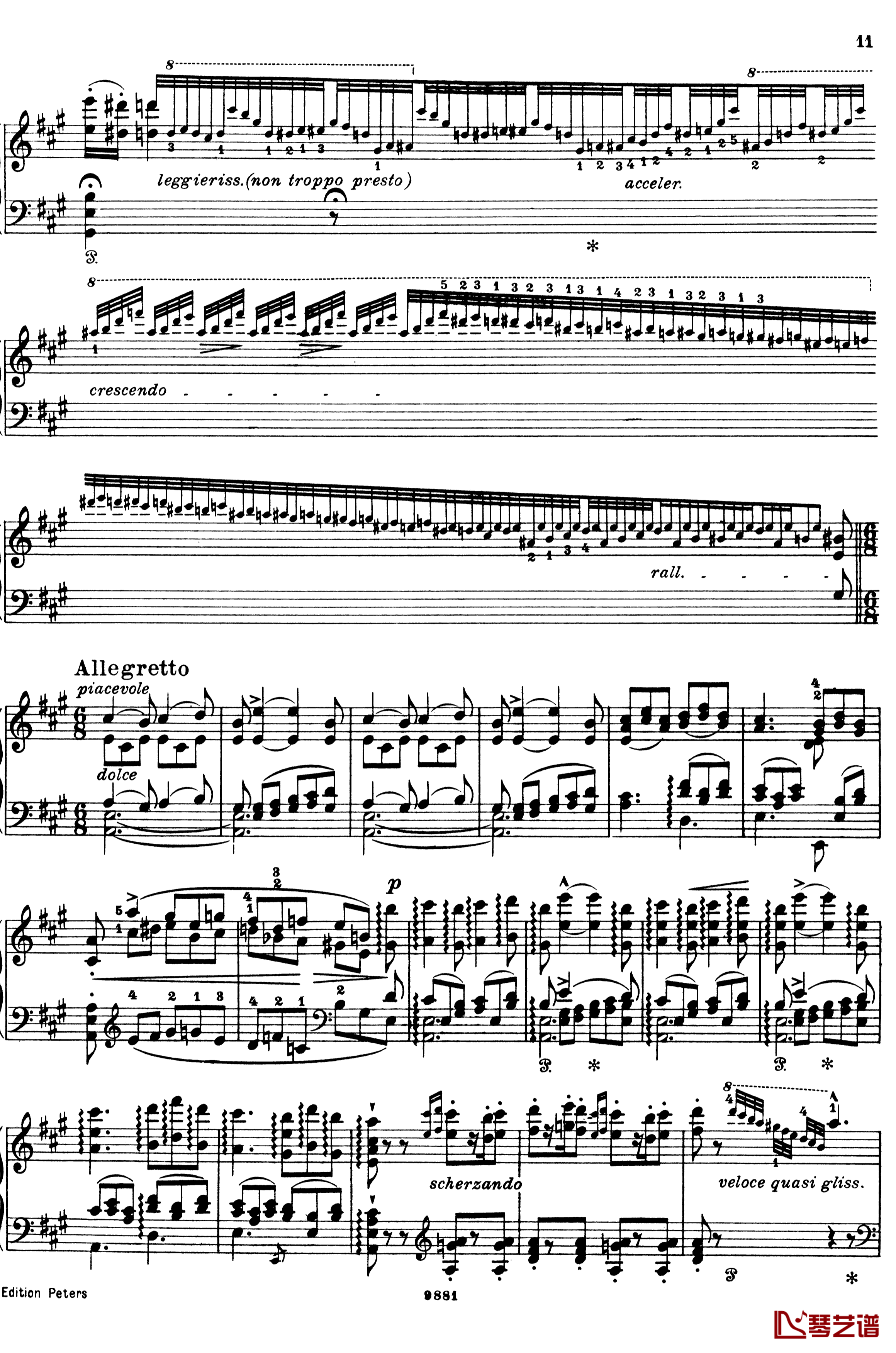 唐璜的回忆钢琴谱-李斯特 S.418-李斯特11