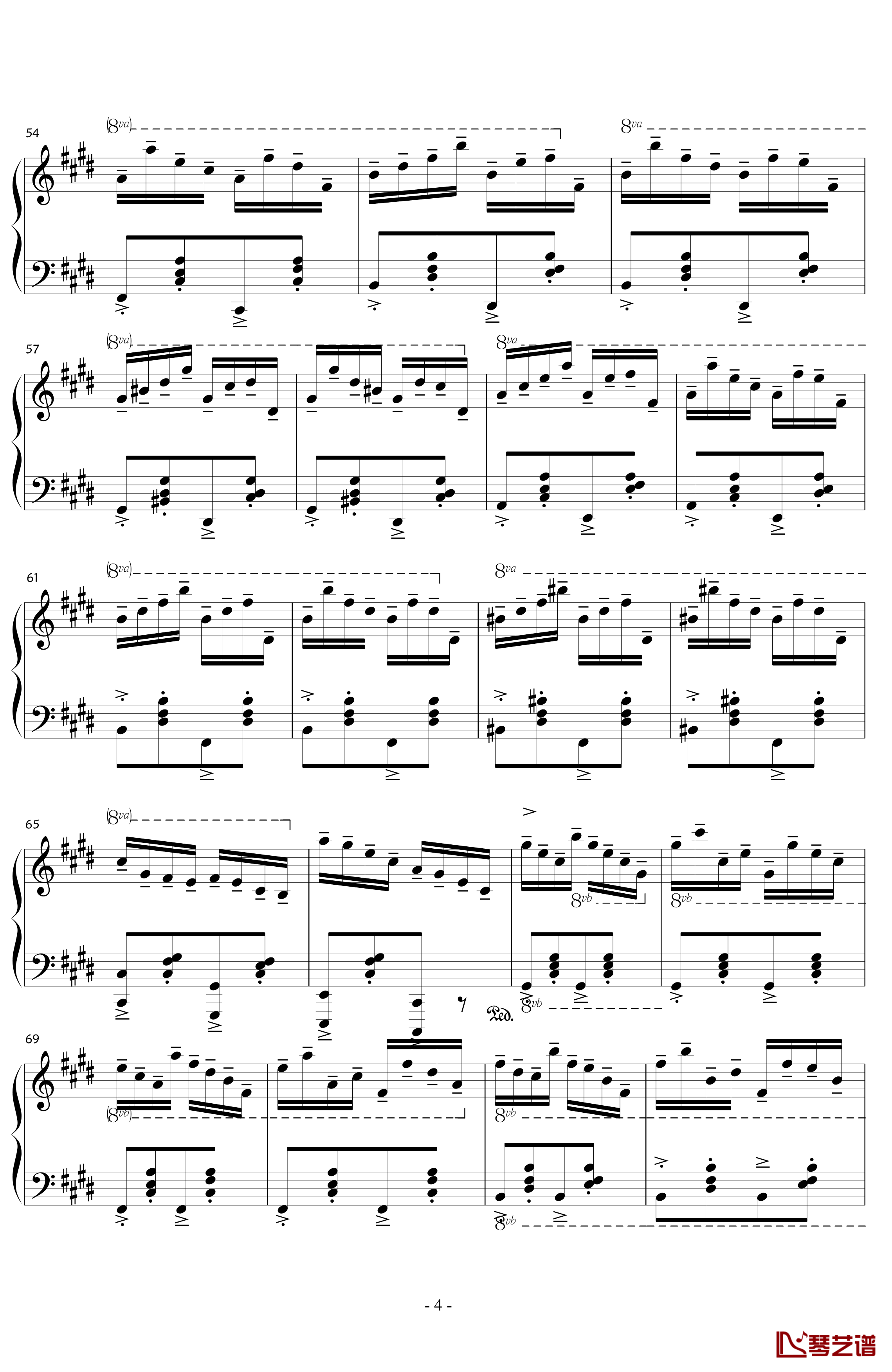 Jazz me 1钢琴谱-EdwardLeon4