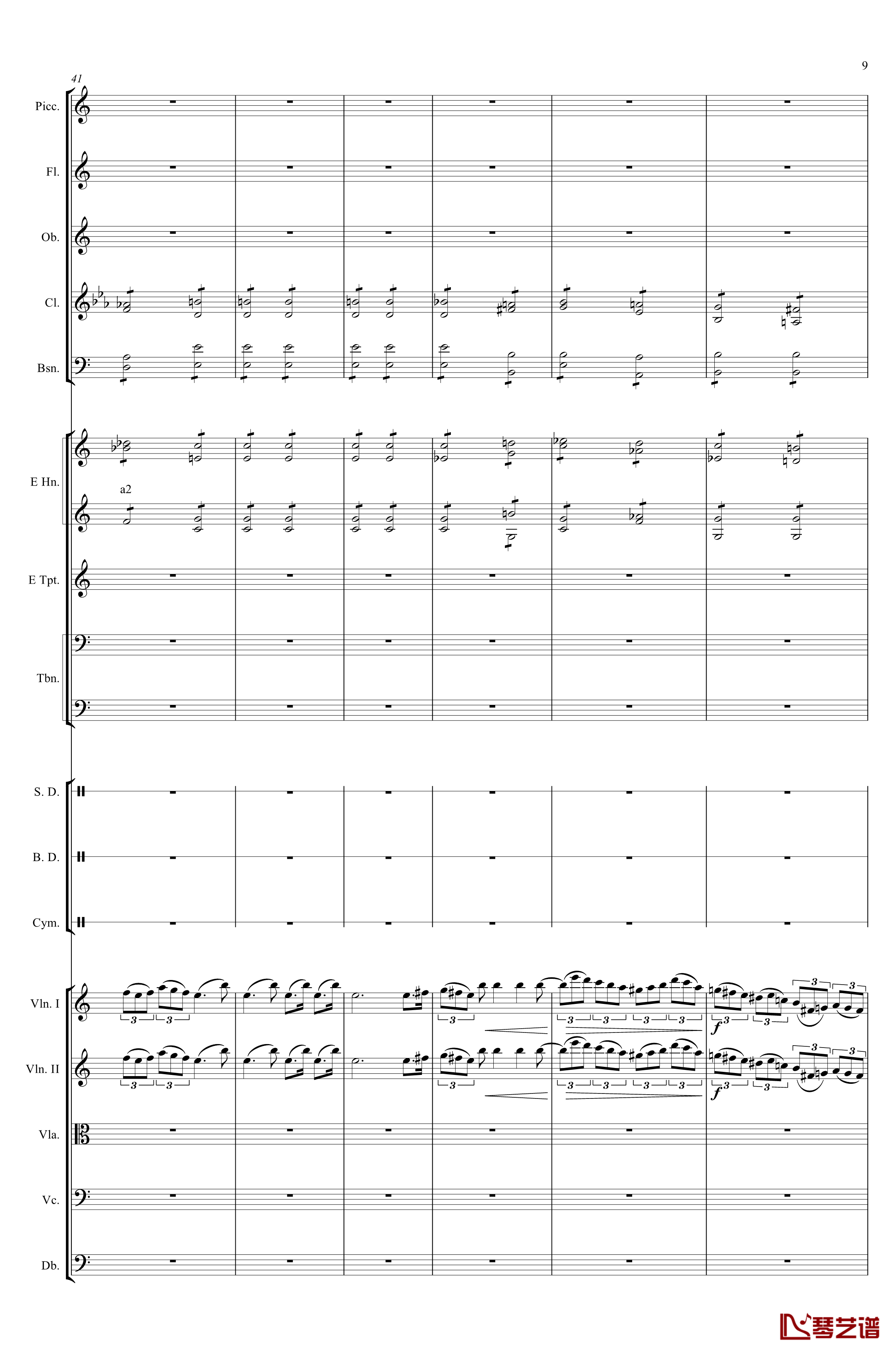 轻骑兵序曲钢琴谱-Franz von Suppe9
