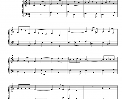 小前奏曲钢琴谱-nzh1934