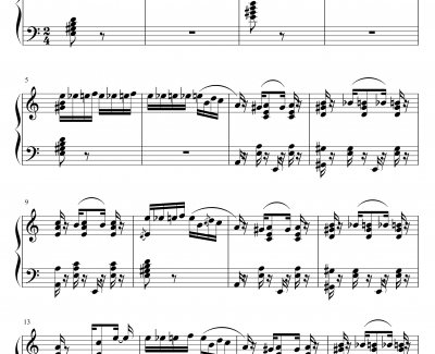 致爱丽丝钢琴谱-新版-未知分类