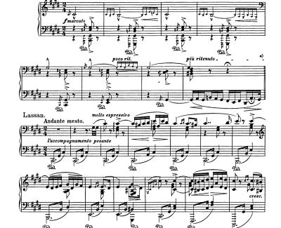 匈牙利狂想曲第二号钢琴谱 Hungarian Rhapsody, S. 244 - No. 2 in C-Sharp Minor-李斯特