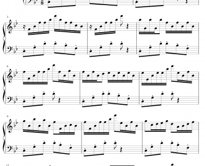 最终幻想8Blue Fields钢琴谱-官方版-最终幻想