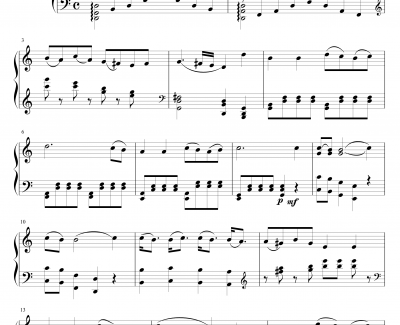 C大调奏鸣曲2钢琴谱-布列瓦尔
