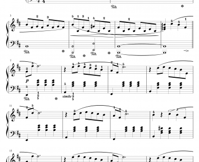 最终幻想4爱的主题钢琴谱-交响乐版改编-植松伸夫