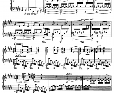 罗马的钟声S.182钢琴谱-李斯特
