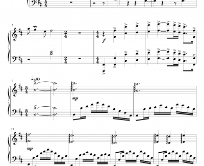 Tosca钢琴谱-马克西姆-Maksim·Mrvica