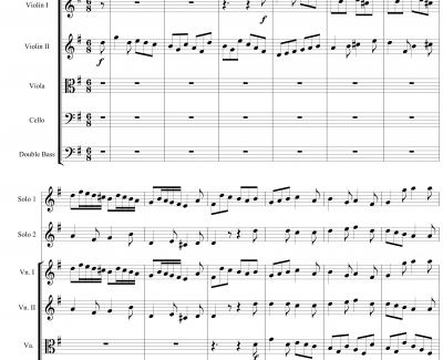 古典巴洛克钢琴谱-电琦爵士