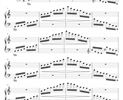最终幻想FF2钢琴谱-Prelude