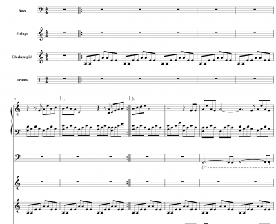 潮鸣り钢琴谱-完美版总谱-Clannad