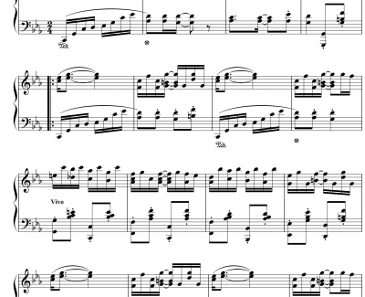 一首经典的爵士钢琴谱-欧美经典