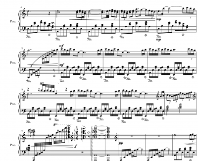 微钢琴钢琴谱-项海波