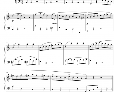 by Muzio ClementiSonatina钢琴谱-Opus 36 Number 1-克来门蒂