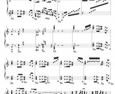 a小调钢琴协奏曲Op16钢琴谱-格里格
