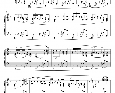 卡门哈巴涅拉舞曲钢琴谱-霍洛维茨
