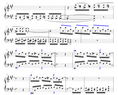 旋转的银河钢琴谱-烂尾工程-李方略