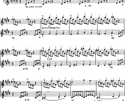 圣多萝西娅S.187钢琴谱-李斯特