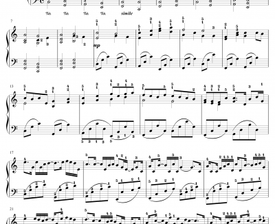 Variations on the Kanon钢琴谱-刘建春编指法-George Winston