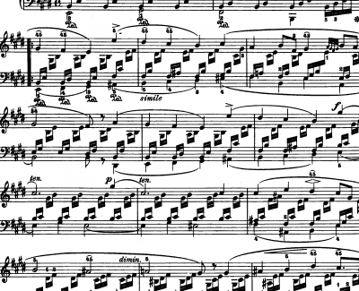 E大调无词歌钢琴谱-Op. 19, No. 1-门德尔松
