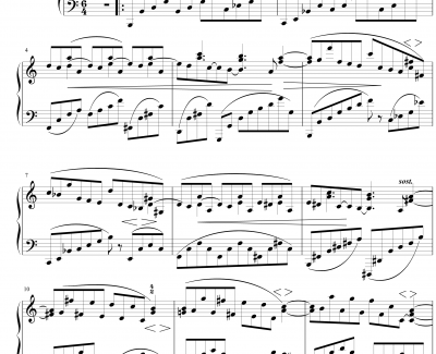 随想曲钢琴谱Op.76 No.8-勃拉姆斯-Brahms