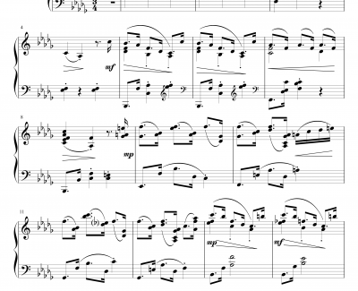 Waltz in B flat minor钢琴谱-KioooS