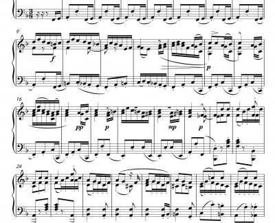 谁作出这首甜蜜的小曲钢琴谱-马勒-Z.D.Lin