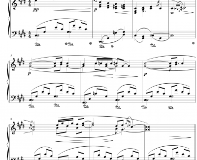 C小调夜曲Op6.8钢琴谱-jerry5743
