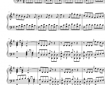 第一奏鸣曲钢琴谱-项海波