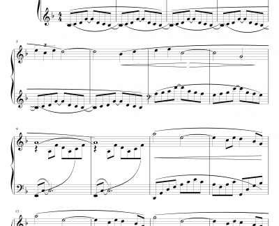 Reverie钢琴谱-Claude Debussy