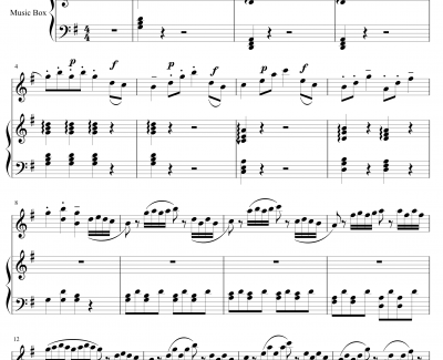 魔笛钢琴谱-莫扎特
