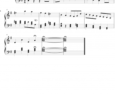 Air钢琴谱-jokefire 1/3改版-巴哈-Bach, Johann Sebastian