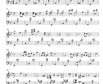 Sheep may safely graze钢琴谱-from Cantata BWV 208-Gabriela Montero