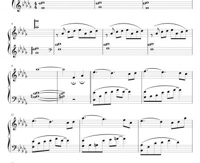 Main Theme of  Pluto钢琴谱-零