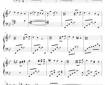 Popular Piano Arrangement钢琴谱-ラストリモート-ハルトマンの妖怪少女-东方-SOUND HOLIC