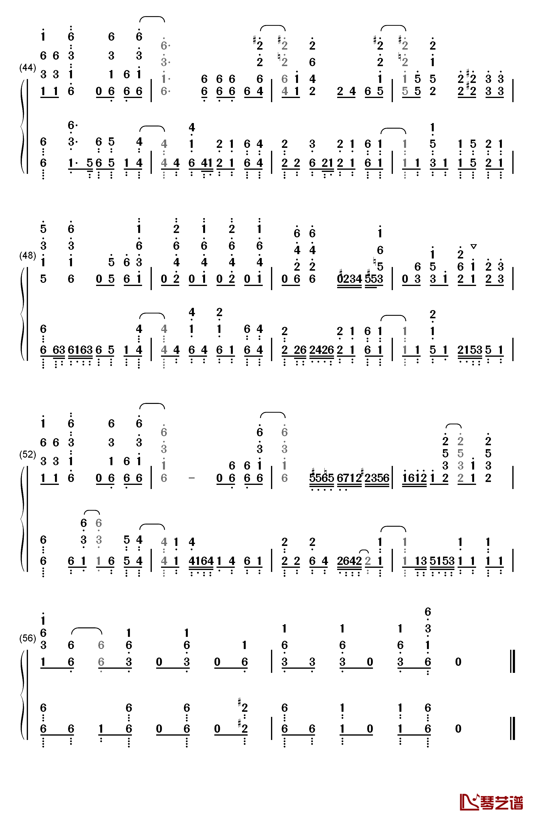 The Other Side Of The Wall钢琴简谱-数字双手-Void_Chords  MARU5