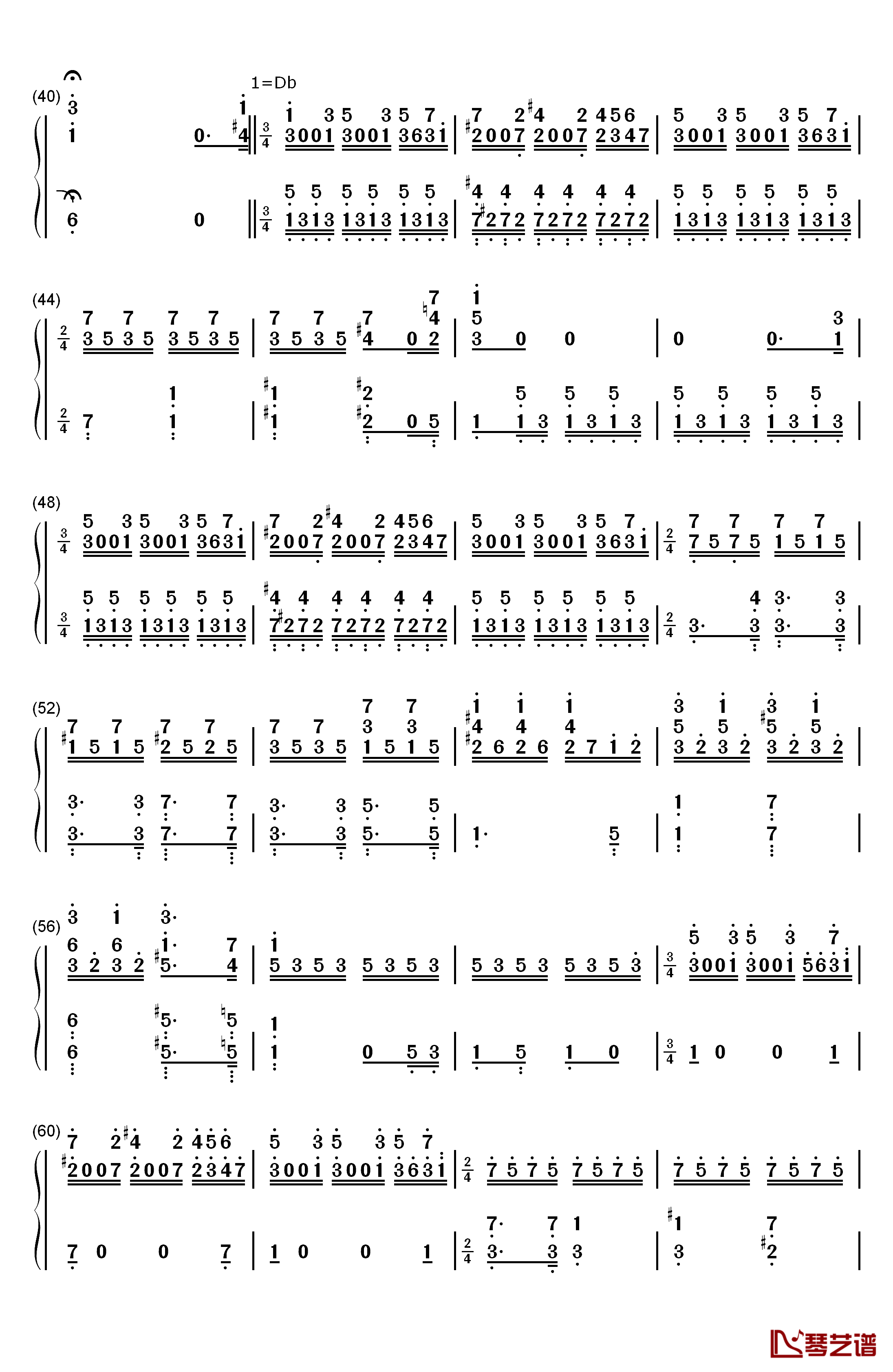 What's This钢琴简谱-数字双手-Danny Elfman3