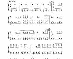 怀念的山谷钢琴简谱-数字双手-理查德·克莱德曼  Richard Clayderman